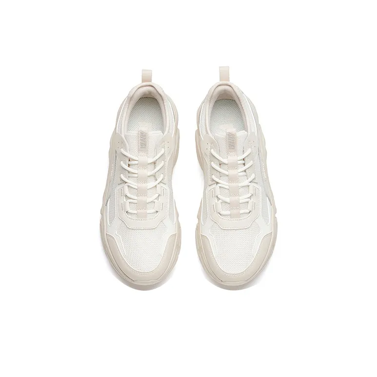 Anta Life Collection Low-Top Sports Casual Shoes Women's White Gray-3
