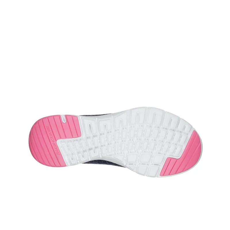 Skechers Flex Appeal 3.0 Casual Shoes Women's Low-Top Blue/Pink-3
