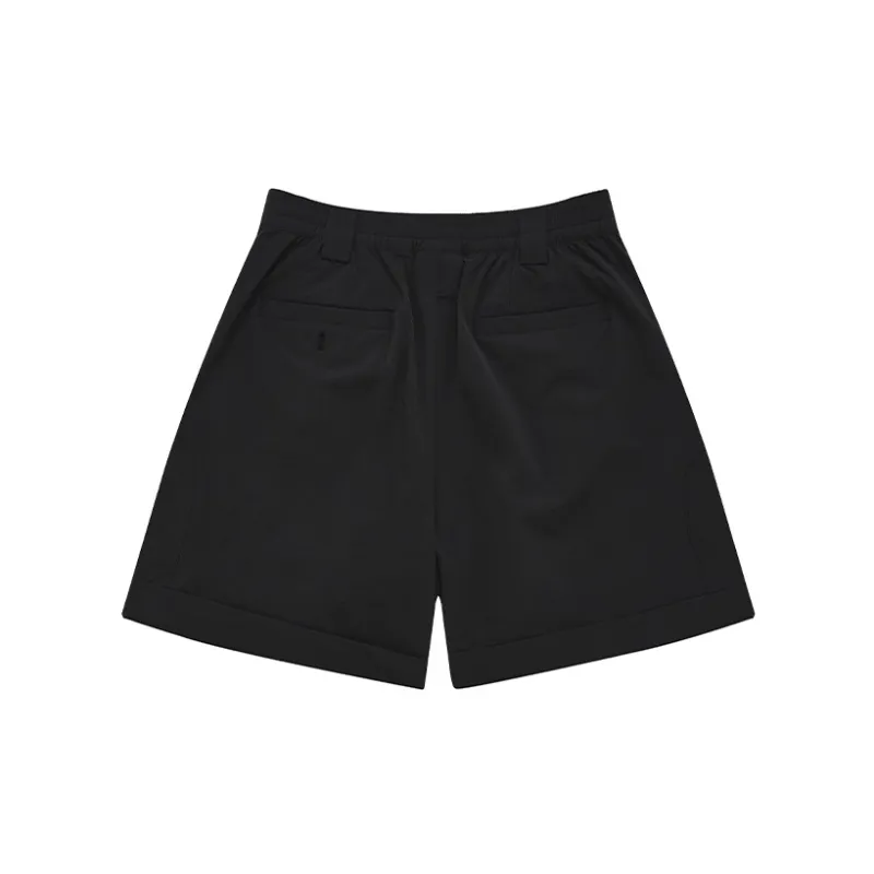 FILA FUSION FILA X FACETASM Casual Shorts Women's Elegant Black-1