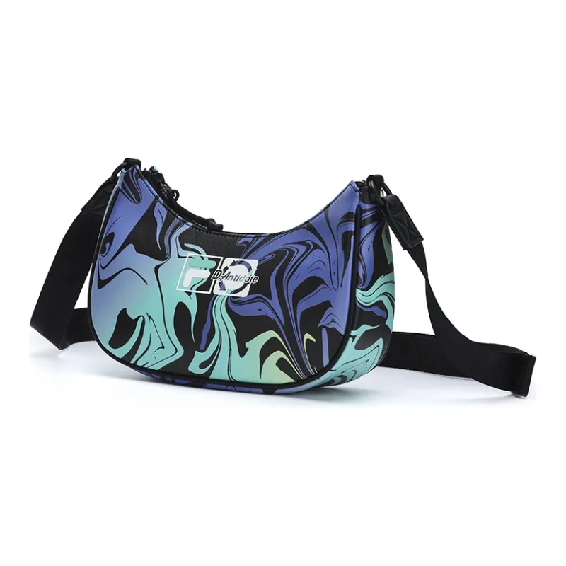 FILA FUSION Synthetic Leather Shoulder Bag Crossbody Bag Regular Unisex Santorini Blue-1