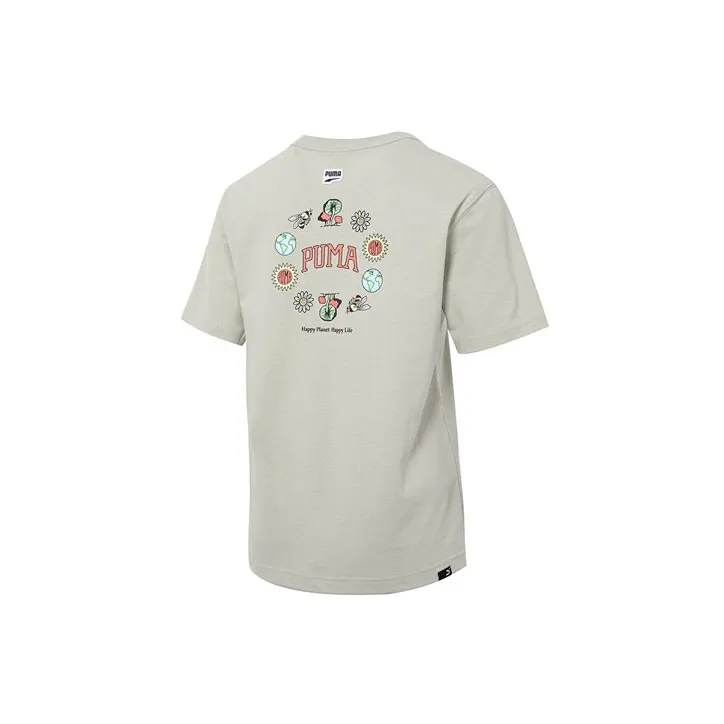 PUMA T Shirt Women's Light Green-1