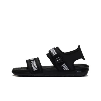 PUMA Softride Slide 'Wordmark Black White' Women's