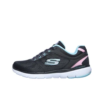 Skechers Flex Appeal 3.0 Casual Shoes Women's Low-Top Gray/Blue/Pink