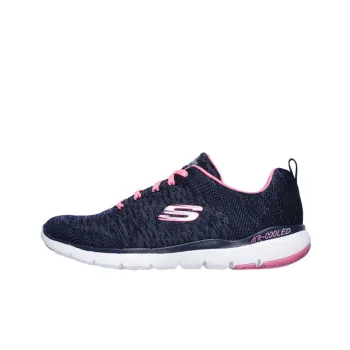 Skechers Flex Appeal 3.0 Casual Shoes Women's Low-Top Blue/Pink