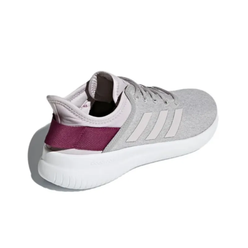 Adidas Neo Cloudfoam Qtflex 'Grey Pink' Women's-3