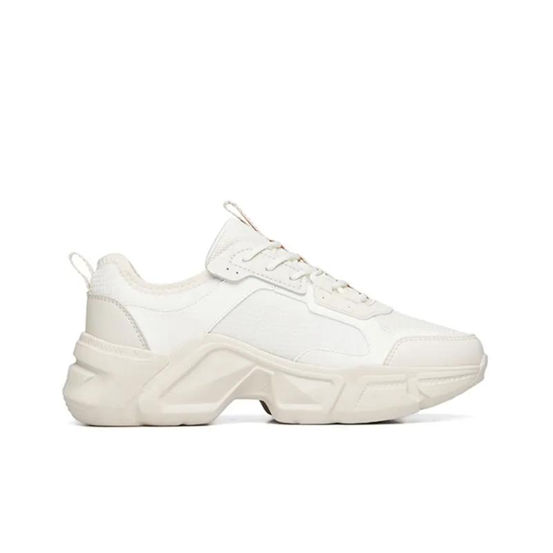Anta Life Collection Low-Top Sports Casual Shoes Women's White Gray-1