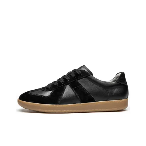 LEAVELAND Stylish Skateboarding Shoes Unisex Black