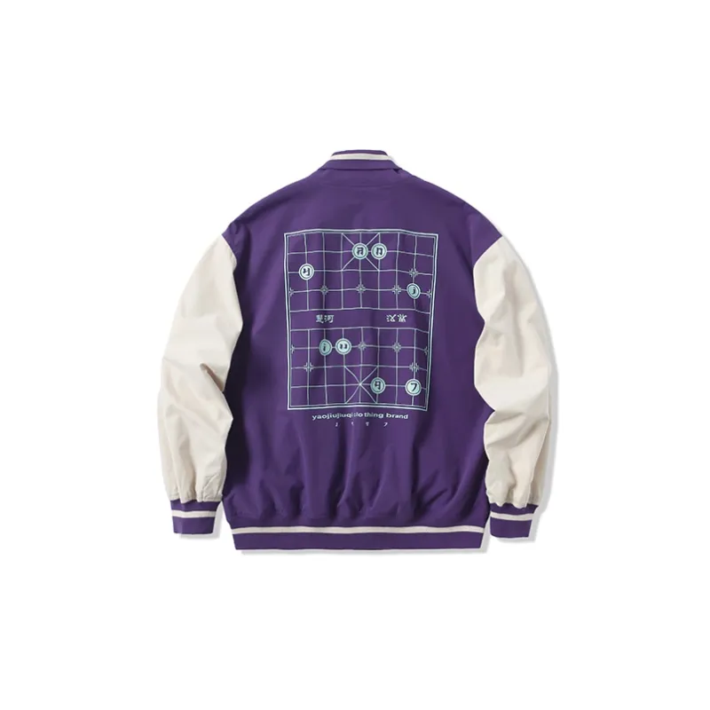 YAOJIUJIUQI Baseball Jacket Unisex-5