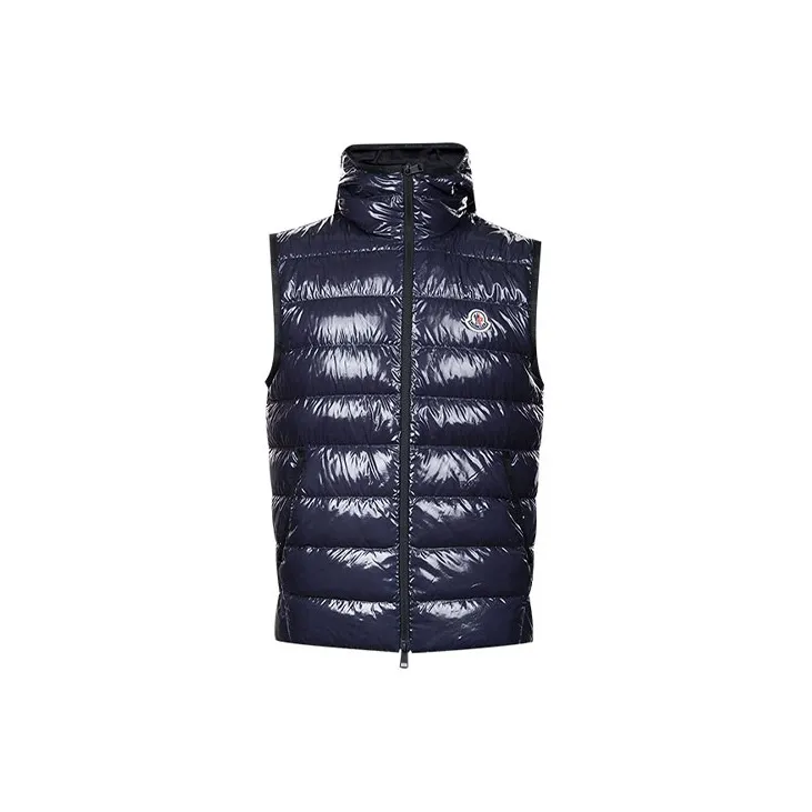 Moncler Vests Men Blue-1