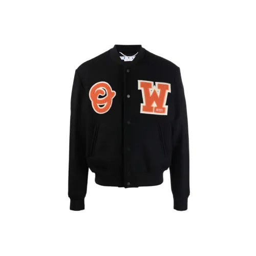 OFF-WHITE SS22 Baseball Jerseys Men Black