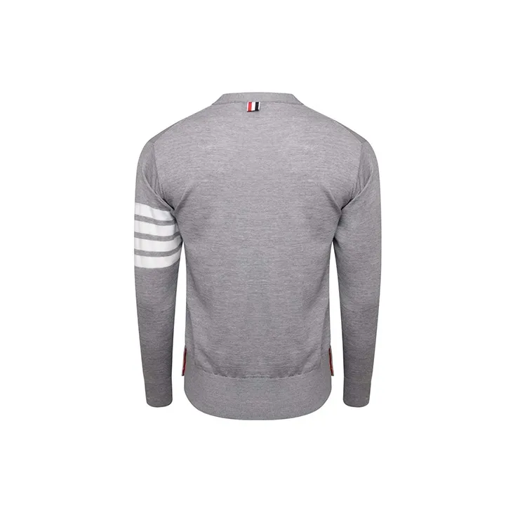 THOM BROWNE 4 Bar Cardigan-1