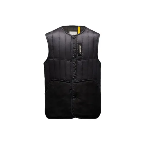 Fragment Design X MONCLER GENIUS Vests Men Dark Gray