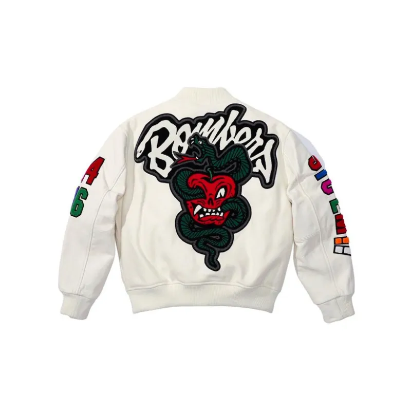 Supreme X Wtaps Varsity Jacket-4
