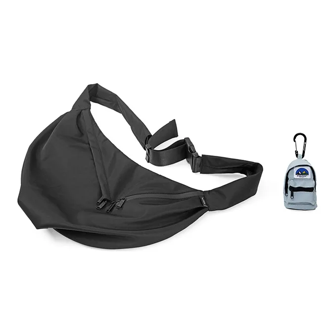 MYEDITION Messenger Bag, Shoulder Bag, Dumpling Bag, Crossbody Bag Nylon Multicolor Unisex-49