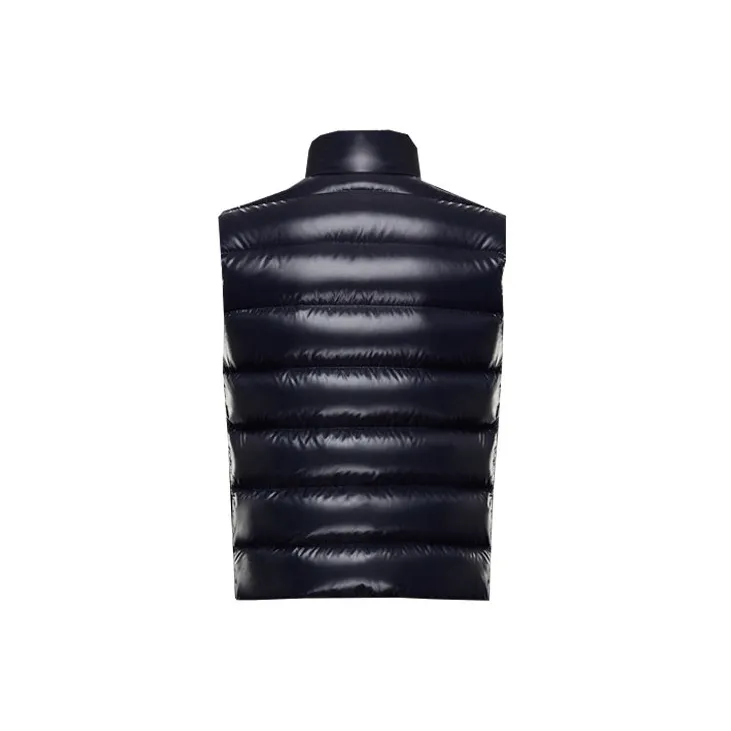 Moncler Vests Men Dark Blue-1