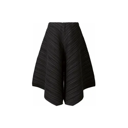 PLEATS PLEASE ISSEY MIYAKE Casual Pants Women's Black