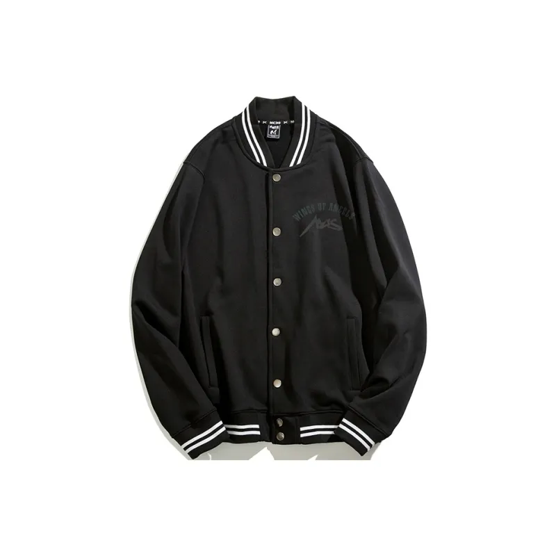 SANSYAS Baseball Jerseys Unisex Black-1