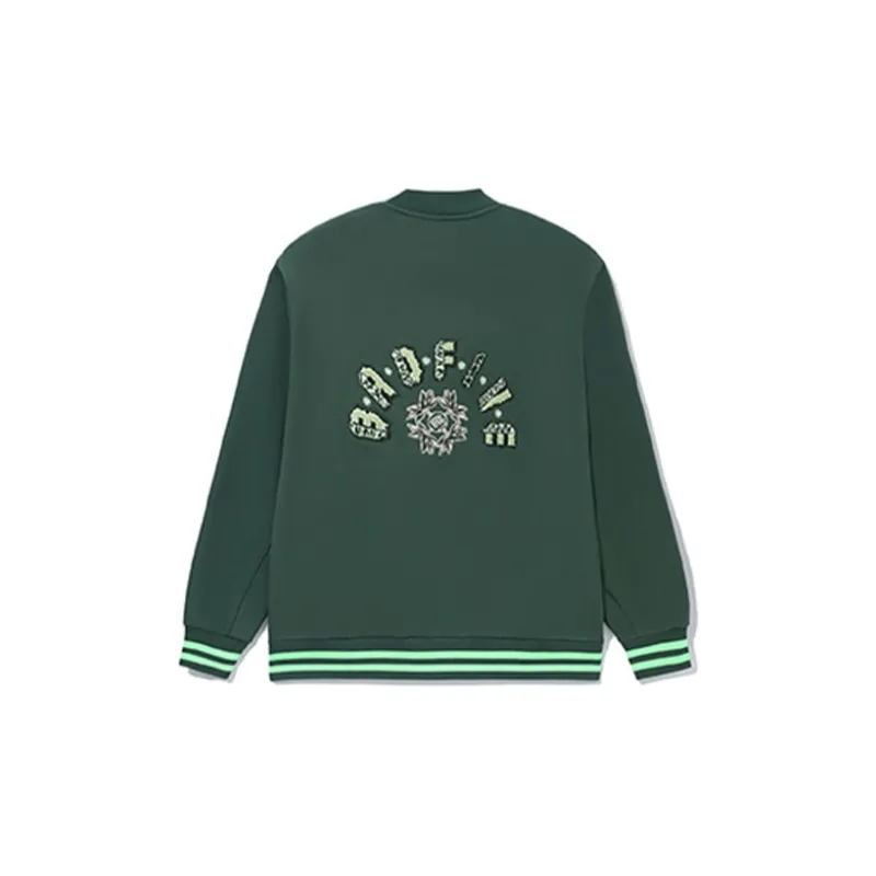 LiNing Badfive Baseball Jacket Men's Green-1