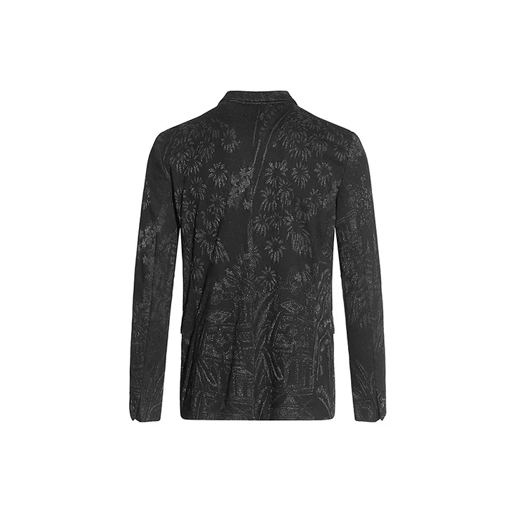 DAVID NAMAN Business Suits Men Black-1