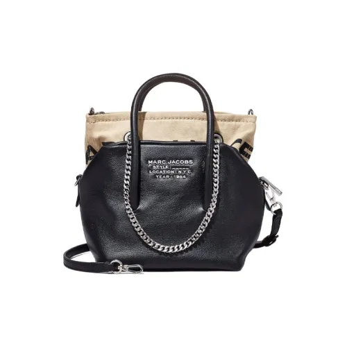 MARC JACOBS Leather Tote Bag Shopping Bag Shoulder Bag Crossbody Bag Handbag Mini Women's Black