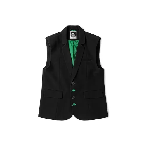 Kappa Vests Unisex Mineral Black - KA02