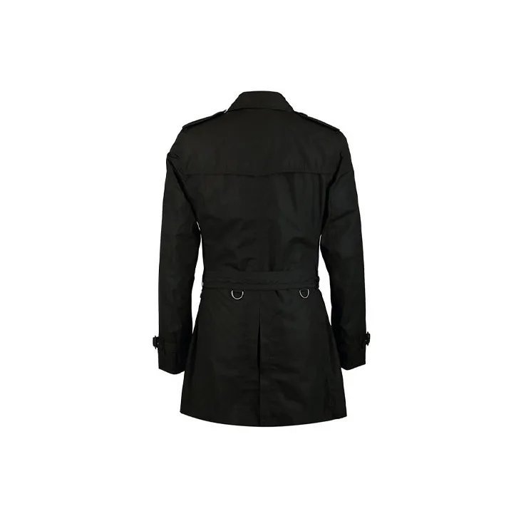 Burberry Trench Coat Men's Black-1