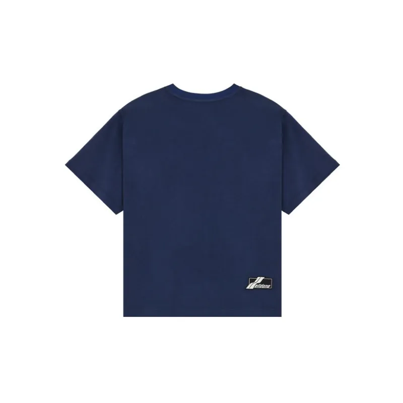 WE11DONE T Shirts Women's Navy Blue-1