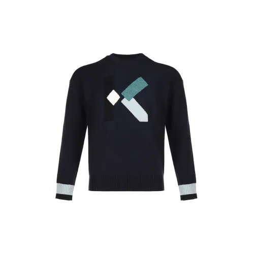 KENZO Sweaters Men Marine Blue