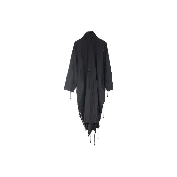 Yohji Yamamoto Trench Coats Unisex Black-1