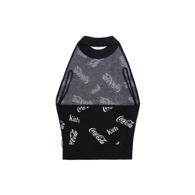 KITH X Coca Cola Hilary Halter Top 'Black'-1