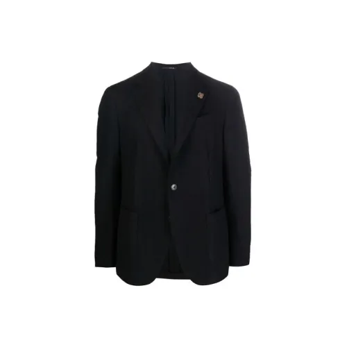 LARDINI Business Suits Men Black