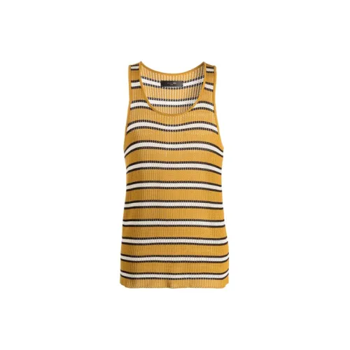 AMIRI Tank Tops Men Yellow