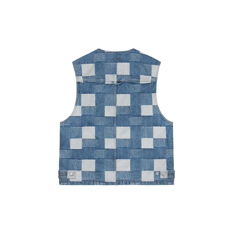 Supreme Patched Denim Vest-3