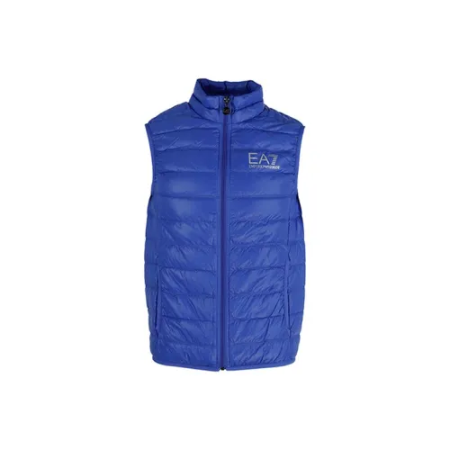 EMPORIO ARMANI EA7 Down Jackets Men Royal Blue