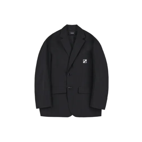 WE11DONE Business Suits Unisex Black