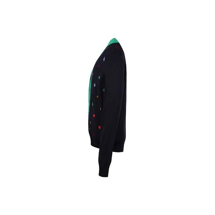 GUCCI Sweaters Men Navy Blue-2