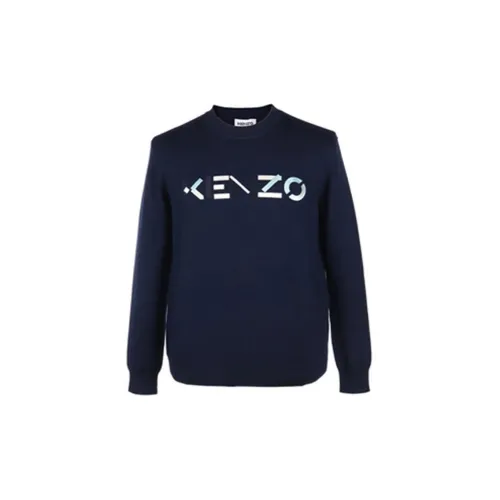 KENZO Sweaters Men Marine Blue