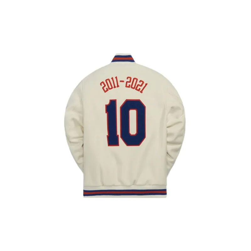 KITH And Golden Bear For New York Knicks Varsity Jacket-1