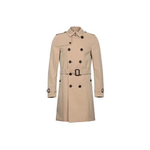 Burberry Trench Coats Men Honey