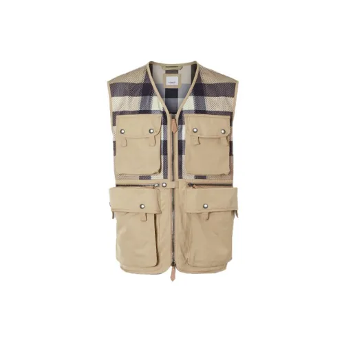 Burberry Vests Men Beige