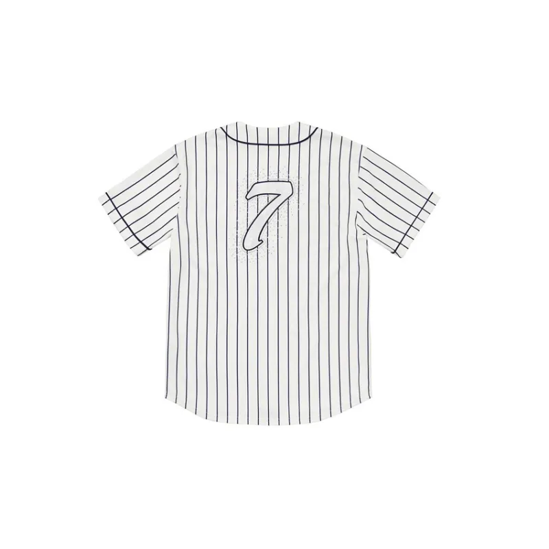 Supreme Rhinestone Baseball Jersey-5