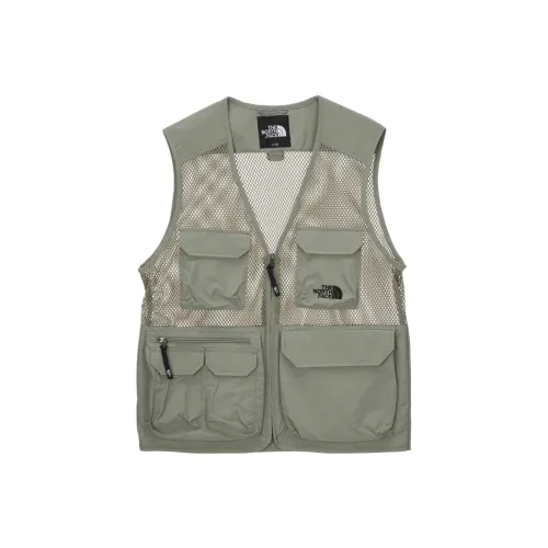 THE NORTH FACE Vests Men Khaki Green