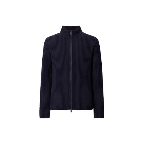 UNIQLO Sweaters Men Navy Blue