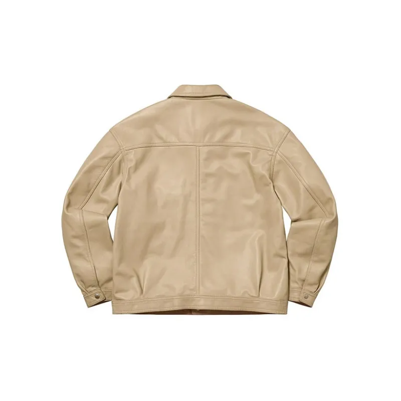 Supreme Schott Leather Work Jacket-4