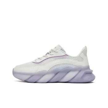 361° Casual Shoes Women's Low Top Feather White/Hyacinth Purple
