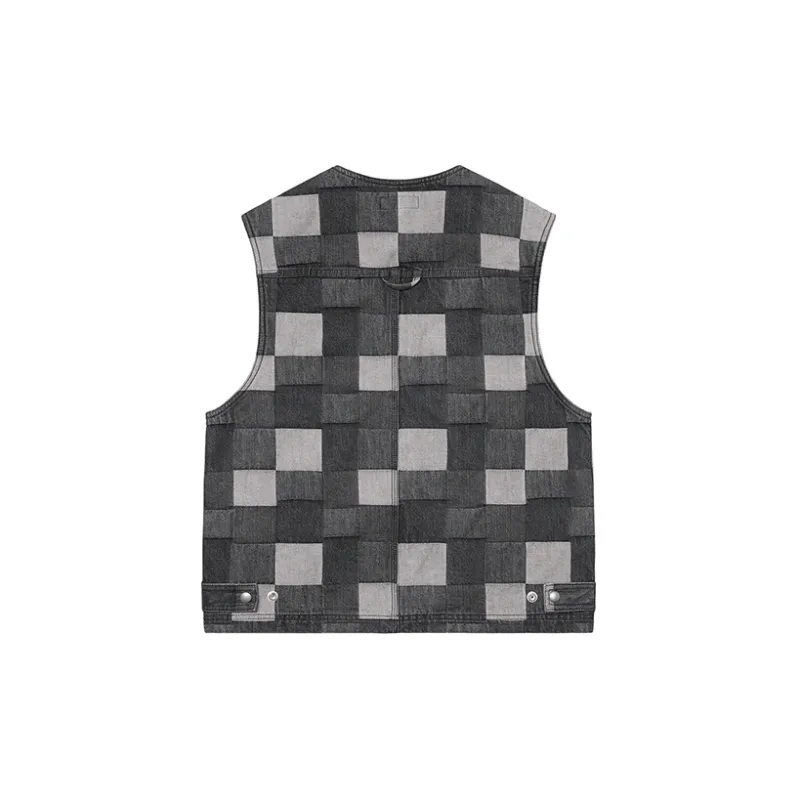 Supreme Patched Denim Vest-1