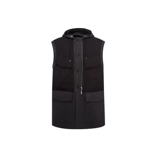 KENZO Vests Men Black