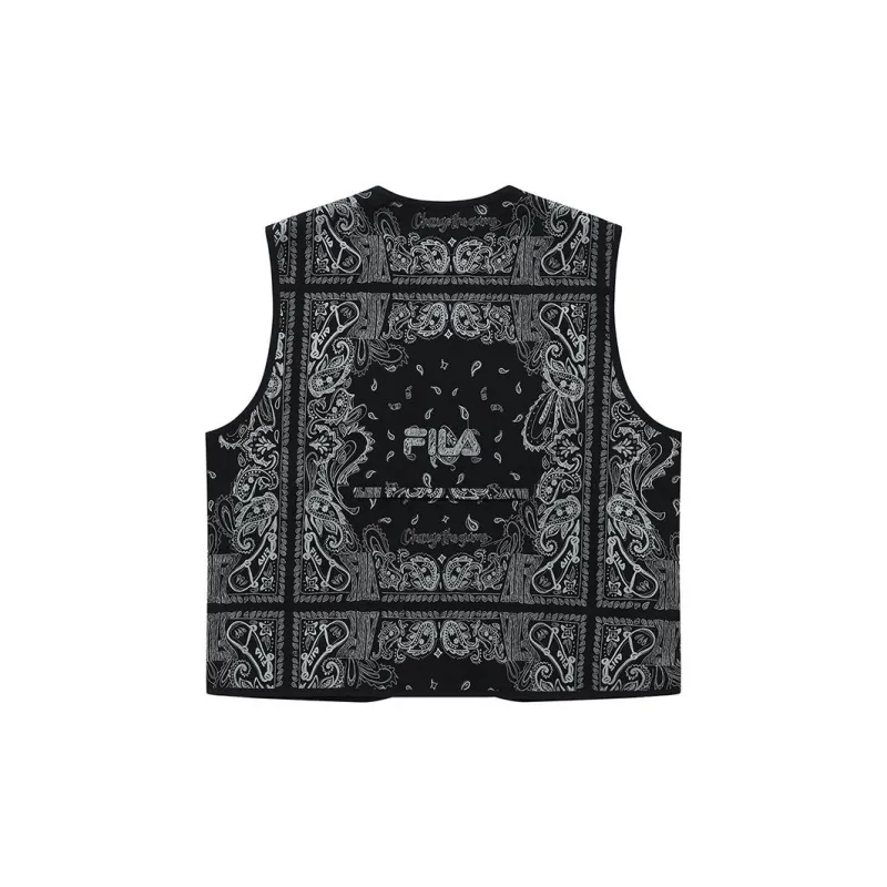 FILA FUSION STREET SPORT Vest Unisex Black-1
