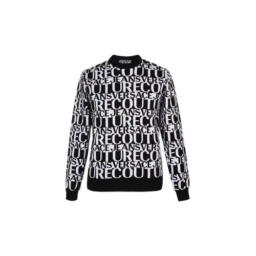 VERSACE JEANS COUTURE Sweaters Men Black