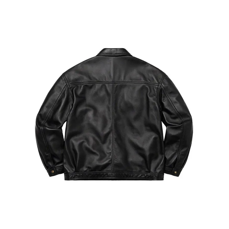 Supreme Schott Leather Work Jacket-1